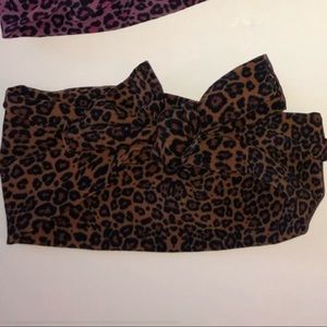 Baby bling leopard headband